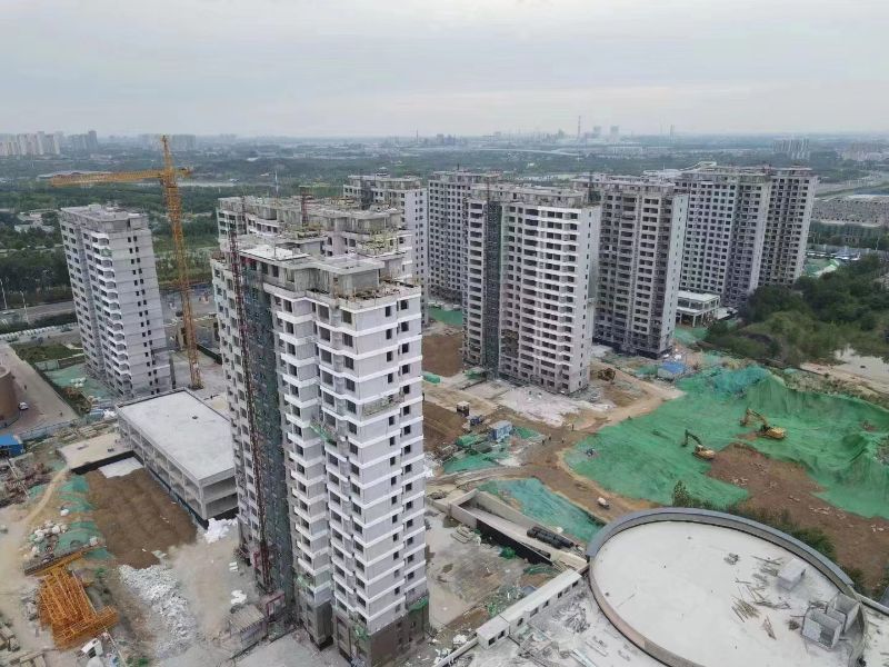 天津公司花海國際商住開發(fā)項(xiàng)目通過主體結(jié)構(gòu)驗(yàn)收